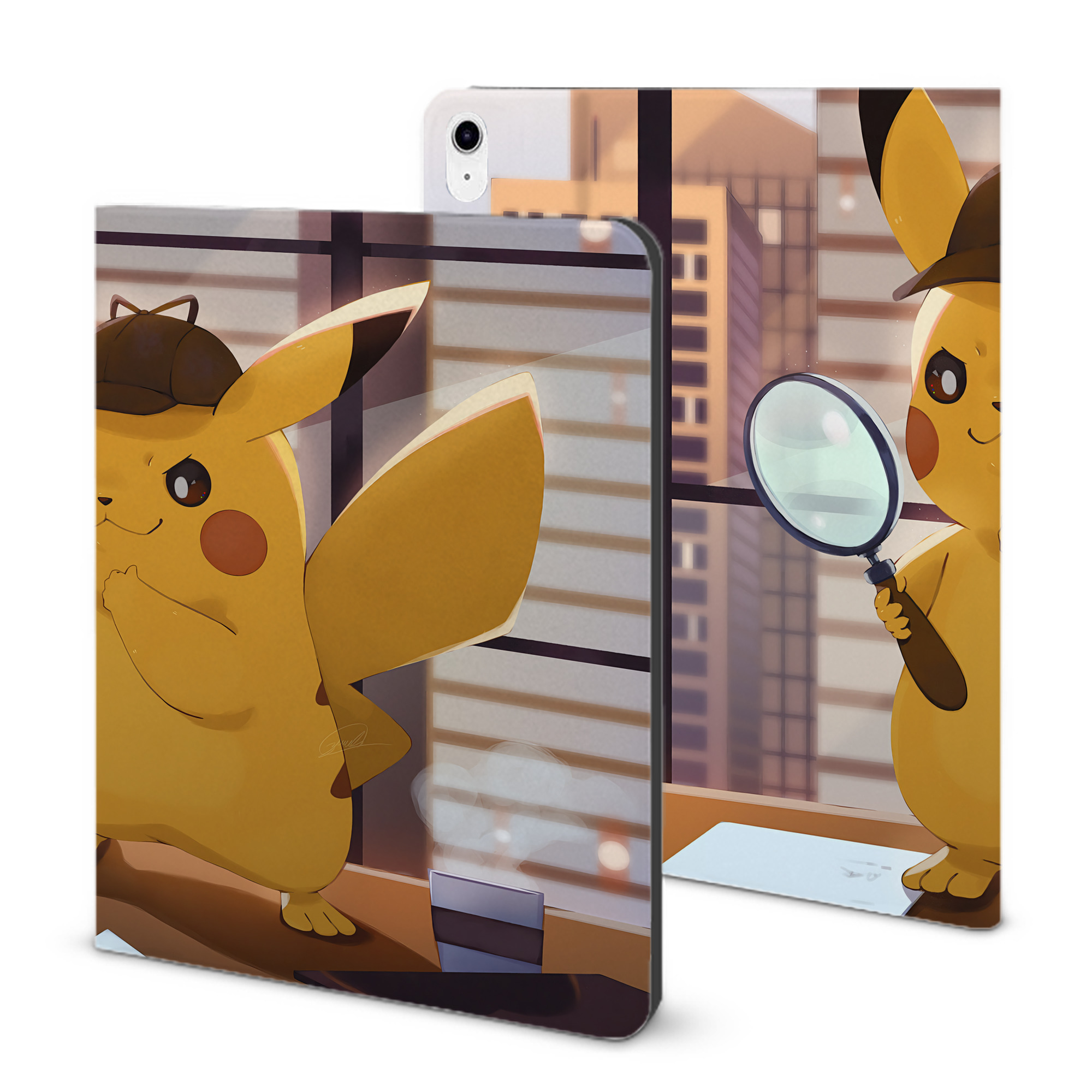 （画像用） ポケットモンスター Pokémon IPad ケース ブック型 PUレザー TPU 耐衝撃 軽量 薄型 ペン収納なし 全面保護 IPad 各モデル対応